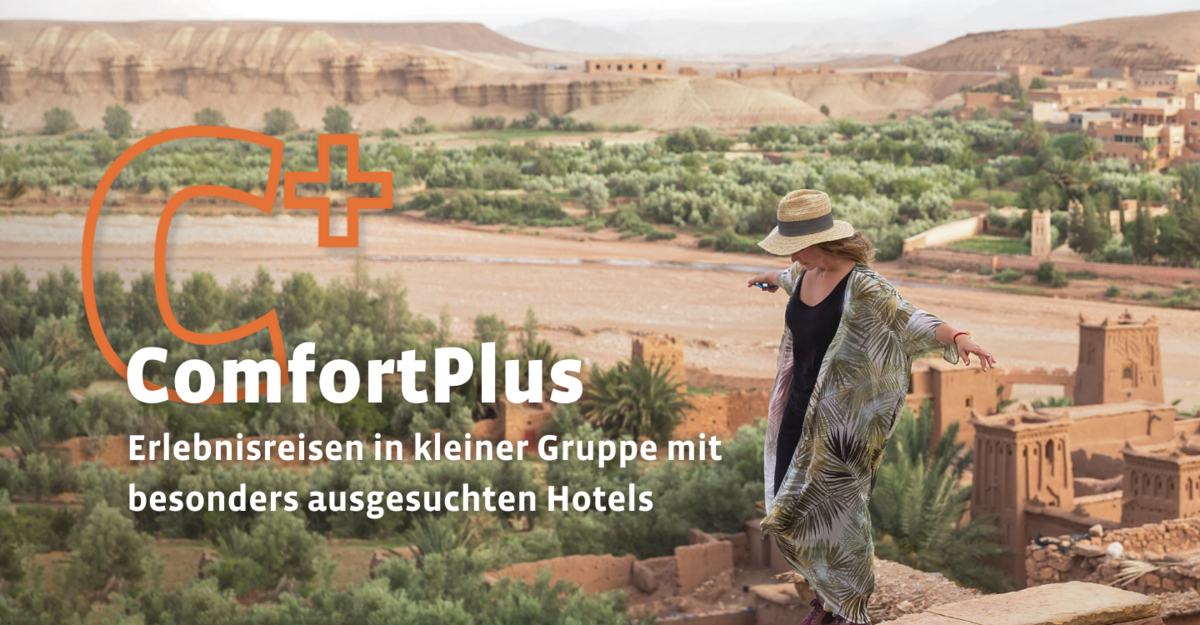 Zu unseren ComfortPlus-Reisen