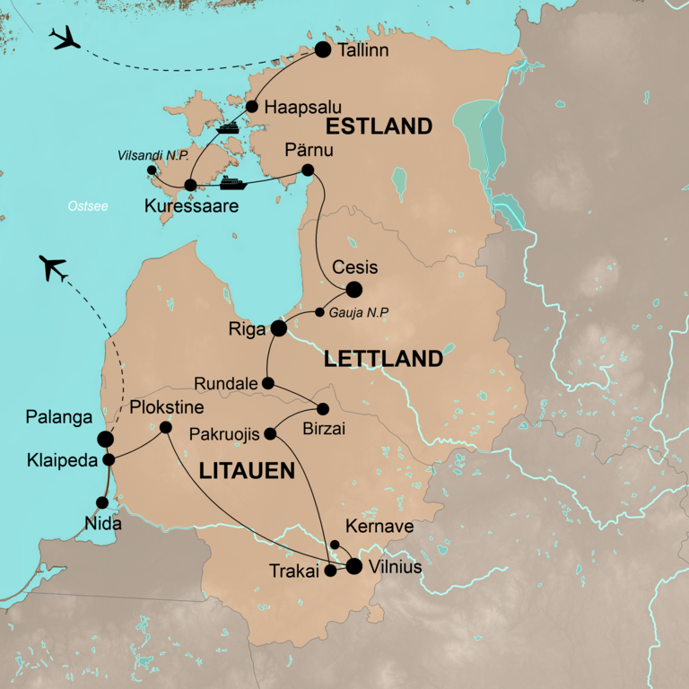 Baltikum-Reise: Litauen-Lettland-Estland - WORLD INSIGHT ...
